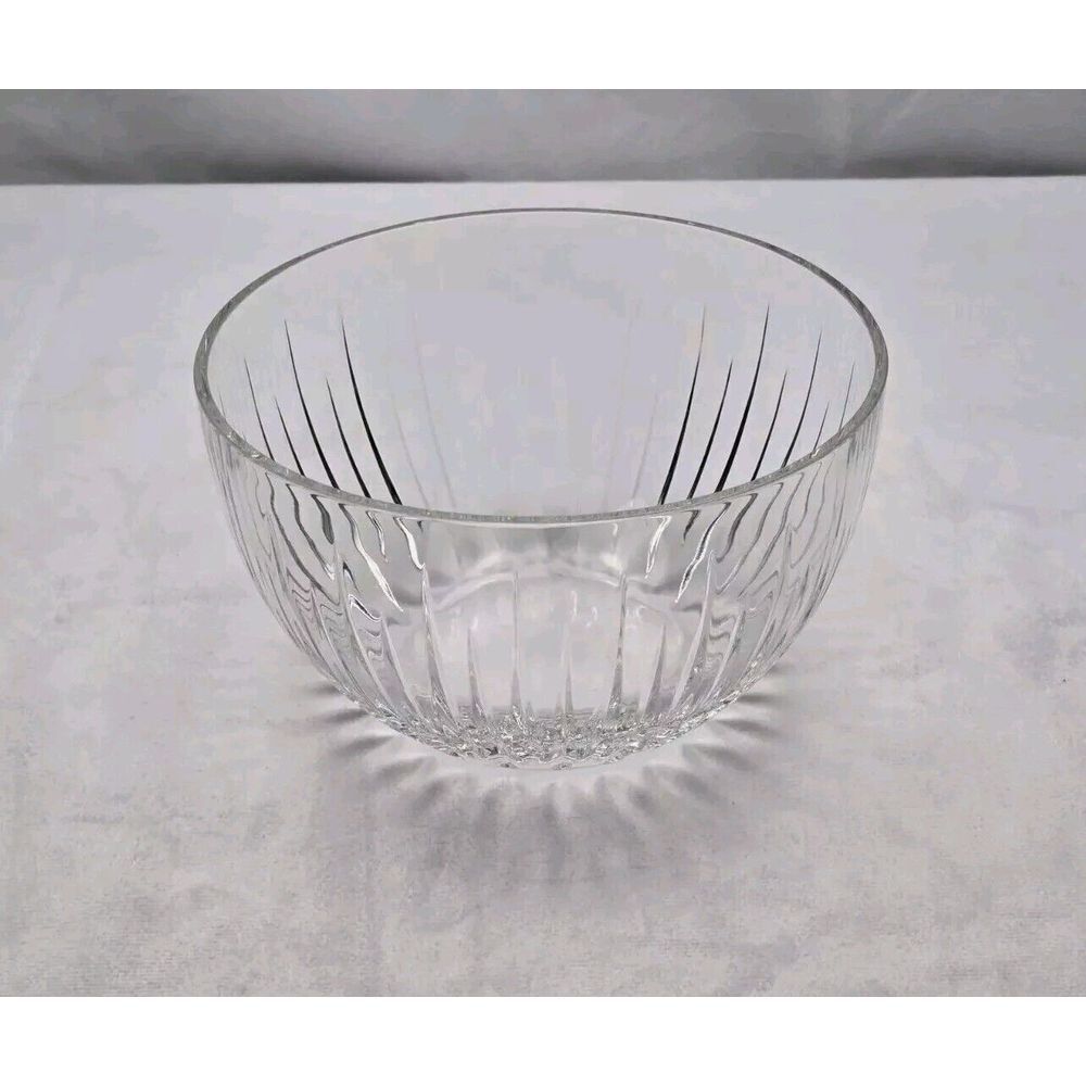ROGASKA‎ Signed Crystal Compote Salad Bowl Candy Dish